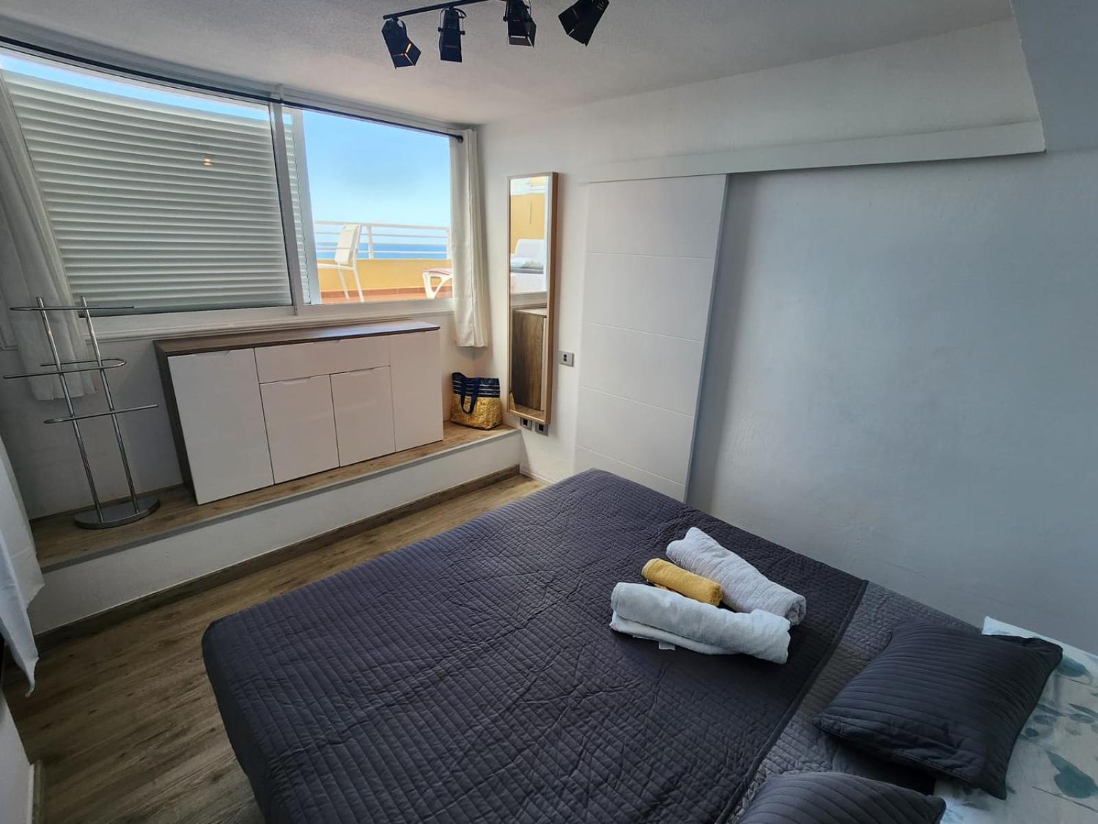 Los Gigantes,Huge Terrace,Sea View,Air Conditioning Apartment ปัวร์โตเดซานตีอาโก ภายนอก รูปภาพ