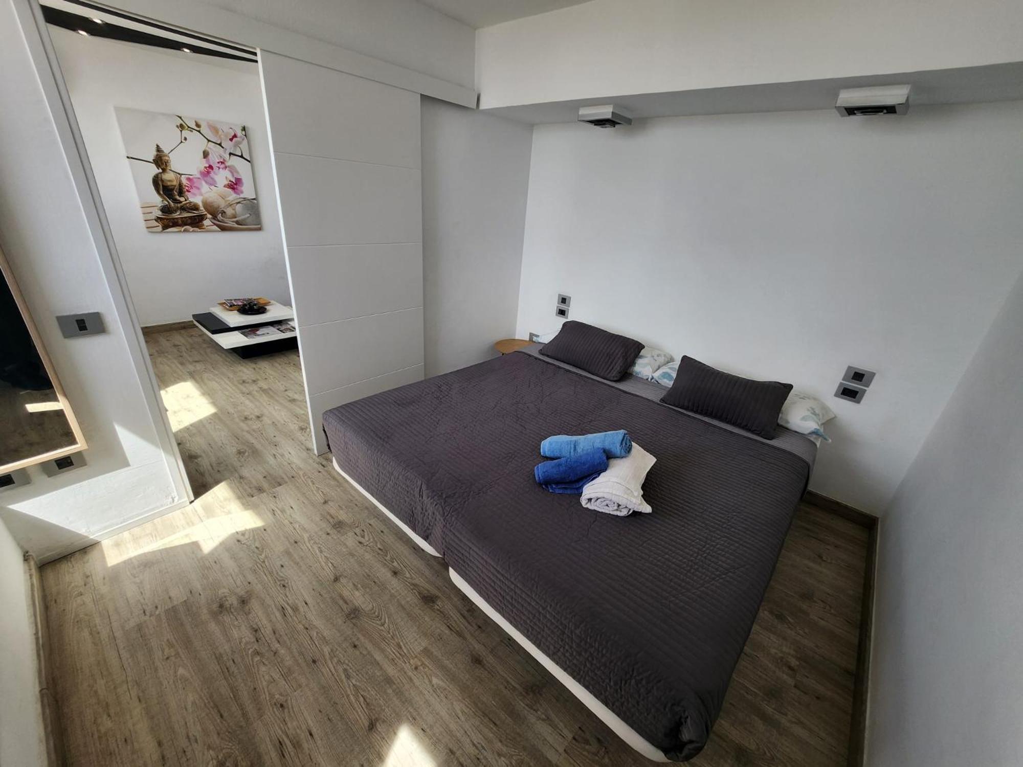 Los Gigantes,Huge Terrace,Sea View,Air Conditioning Apartment ปัวร์โตเดซานตีอาโก ภายนอก รูปภาพ