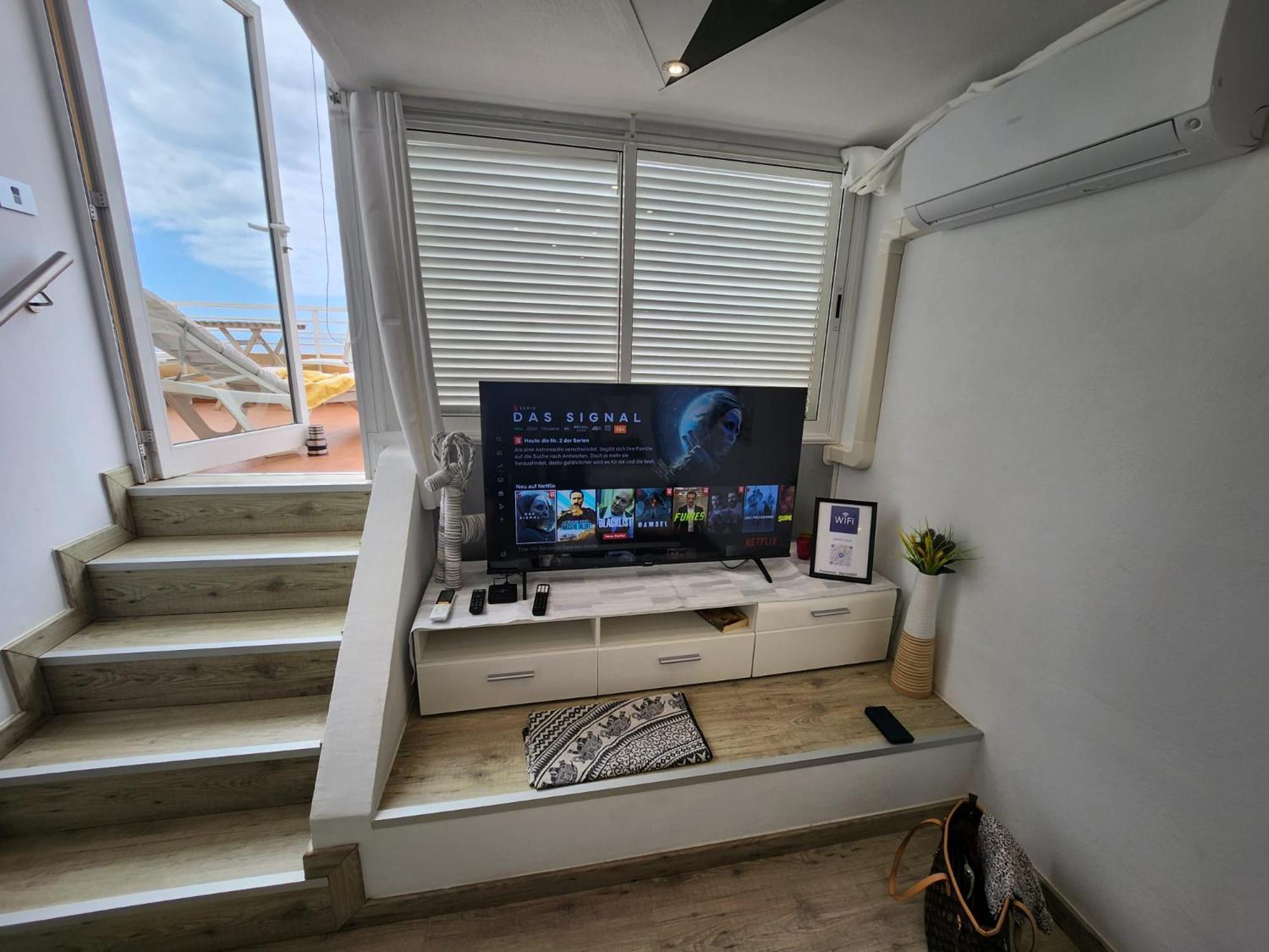 Los Gigantes,Huge Terrace,Sea View,Air Conditioning Apartment ปัวร์โตเดซานตีอาโก ภายนอก รูปภาพ